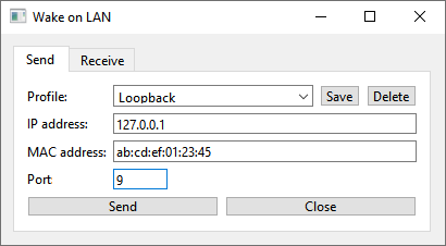 Picture of Wake on LAN Utility
